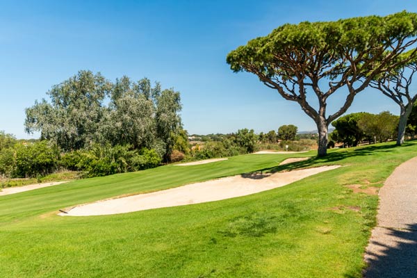 A golf course in portugal