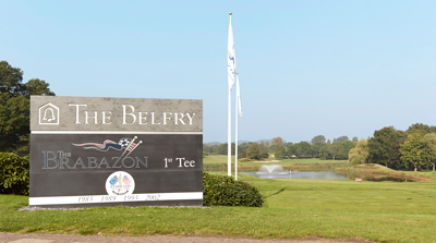 The Belfry golf course entrance