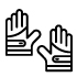 golf gloves icon