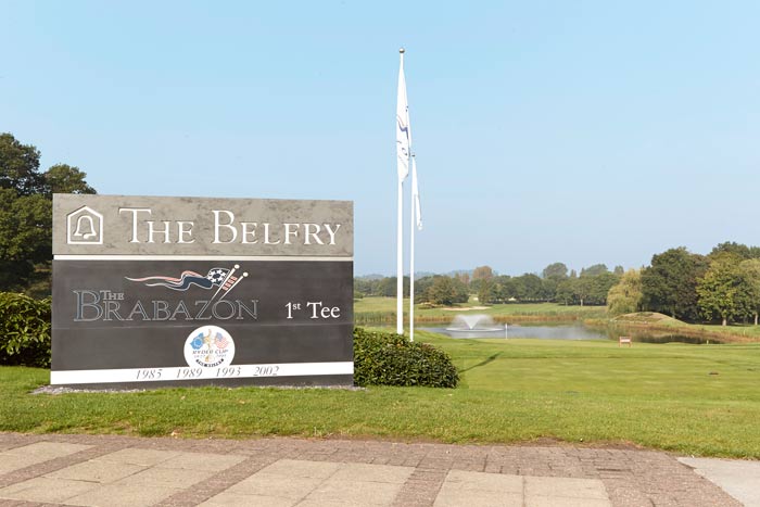 The Belfry golf resort entrance